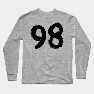 Number 98 Long Sleeve T-Shirt